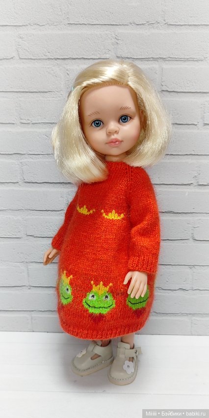 Платье Принц - Лягушка для кукол Паола Рейна Paola Reina