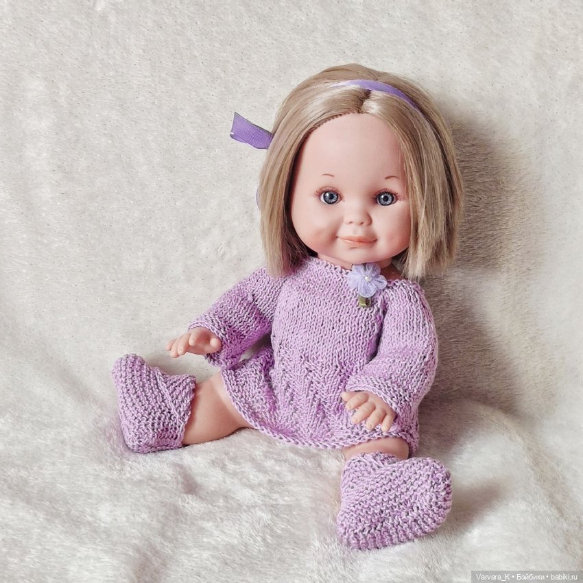 Lamagik кукла Бетти блондинка, в сиреневом, 26 см (фото 9)