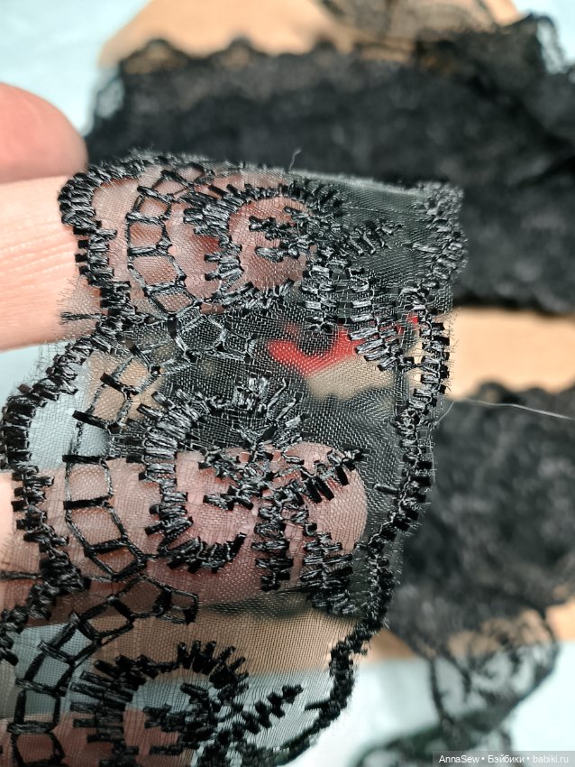 Кружево жёлтое капроновое 18 м (фото 9)