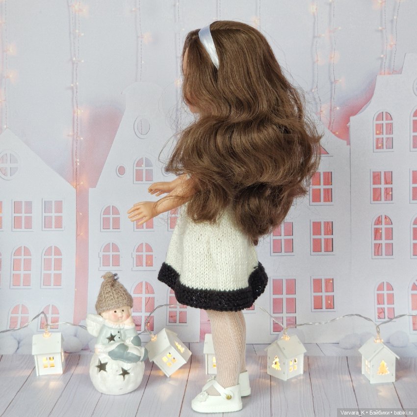 Vidal Rojas кукла Джессика в черно - белом комплекте , 41 см (фото 8)