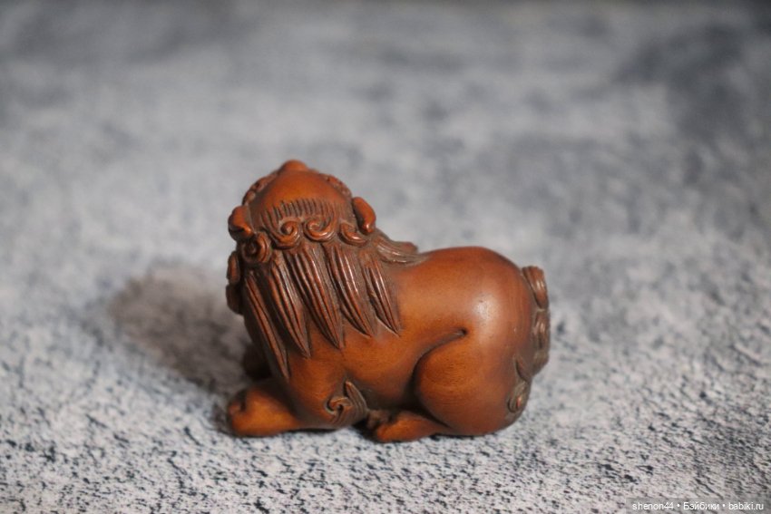 Нэцкэ "Суань-ни" . Винтаж, более 30 лет (фото 3)