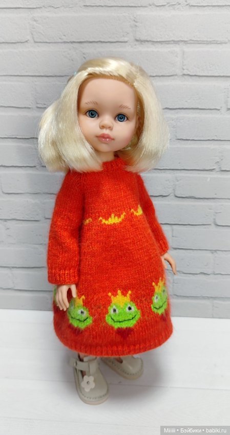 Платье Принц - Лягушка для кукол Паола Рейна Paola Reina (фото 4)