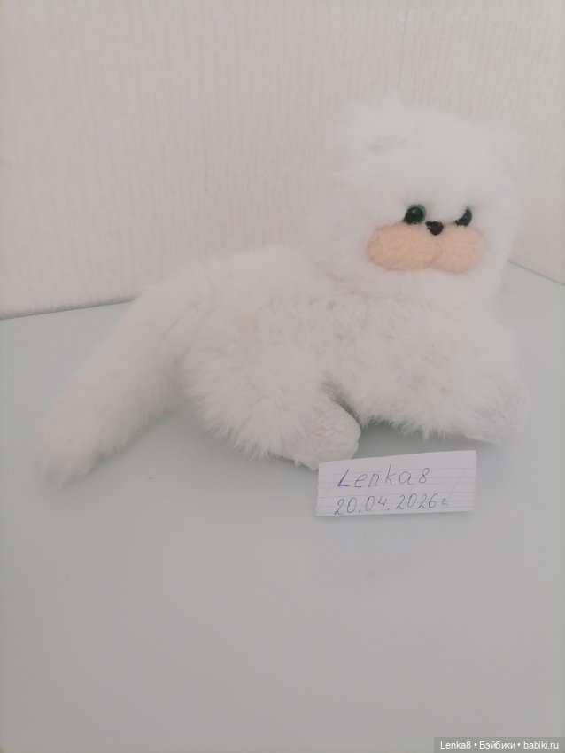 Советская мягкая игрушка кошка СССР (фото 2)