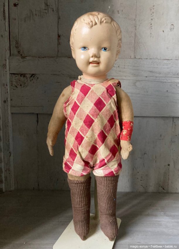Советская кукла Ляля Киселевой прессопилки (фото 8)