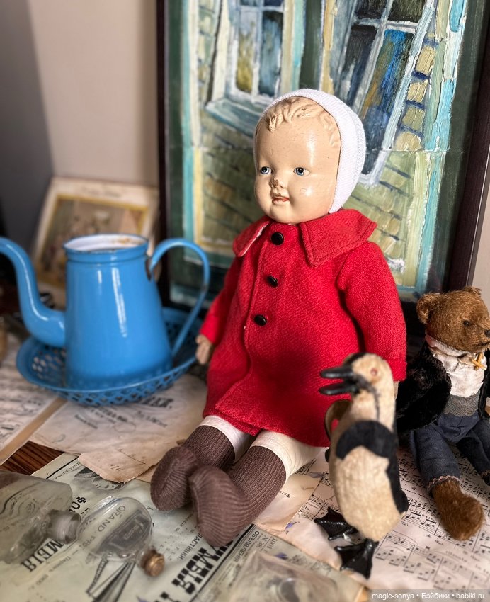 Советская кукла Ляля Киселевой прессопилки