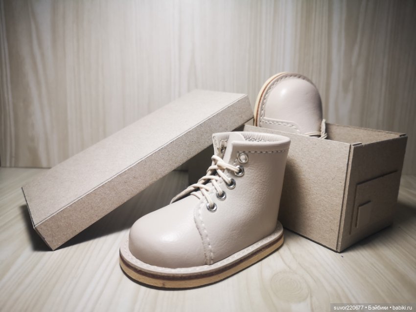 Ботиночки для кукол Готц ростом 50 см (фото 3)