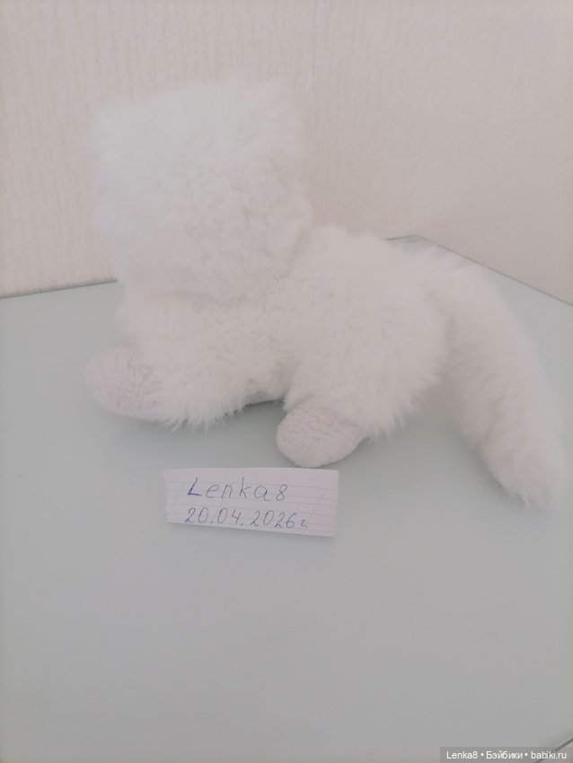 Советская мягкая игрушка кошка СССР (фото 3)