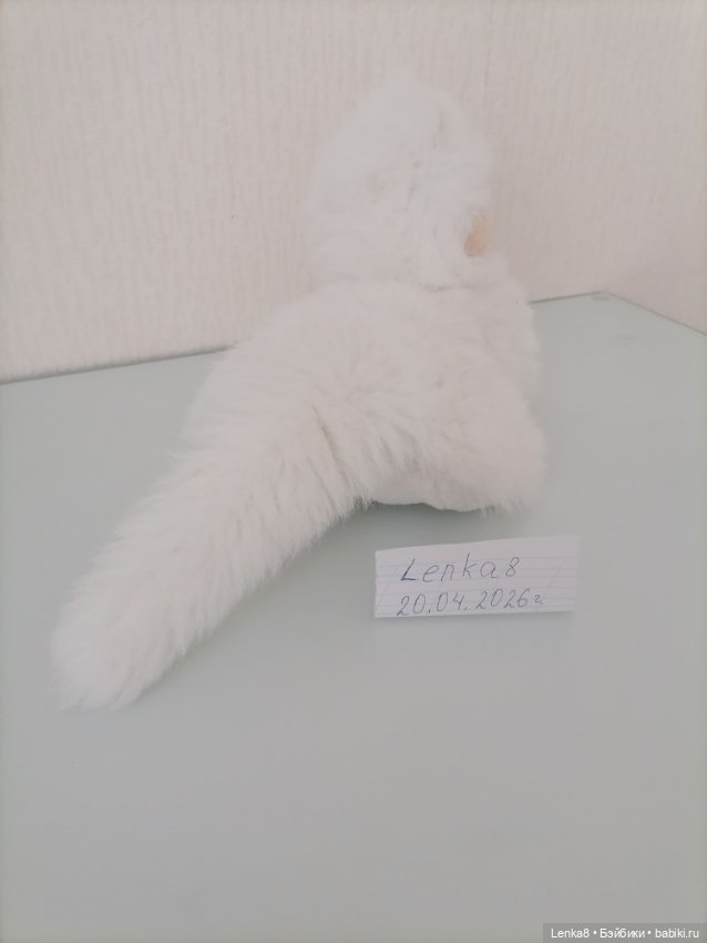 Советская мягкая игрушка кошка СССР (фото 4)