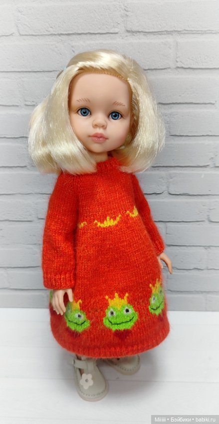 Платье Принц - Лягушка для кукол Паола Рейна Paola Reina (фото 3)