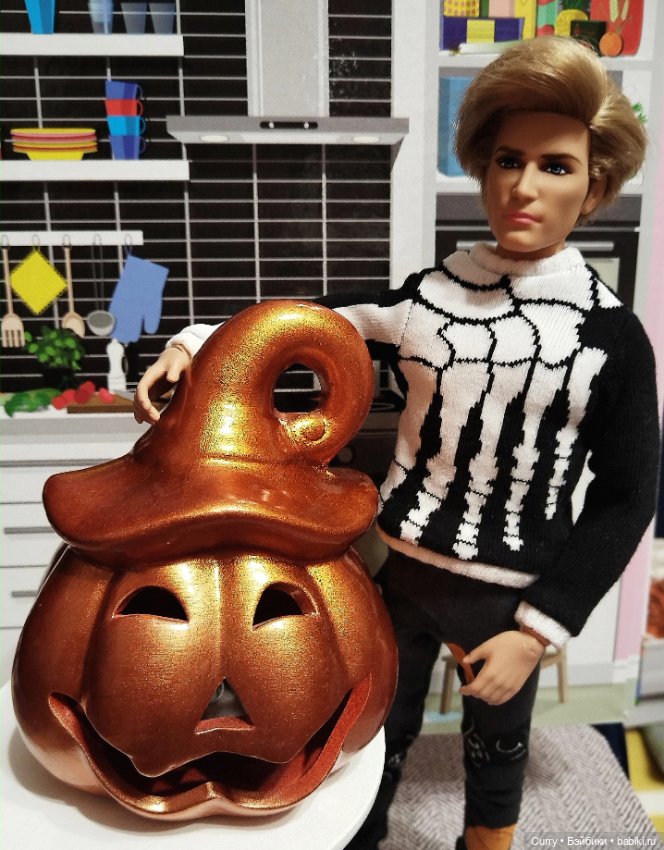 Свитера для кукол Барби пышки и Кена (фото 6)