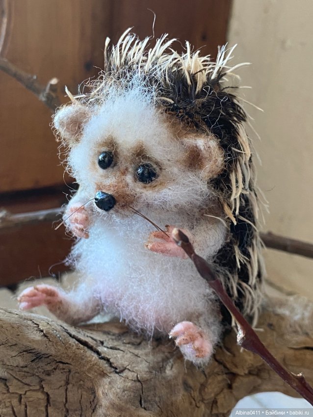 Ёжик в лежанке) — Авторские игрушки (фото 3)