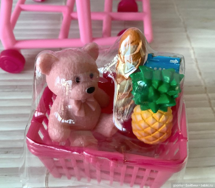 Магазинная тележка Licca с покупками (фото 4)