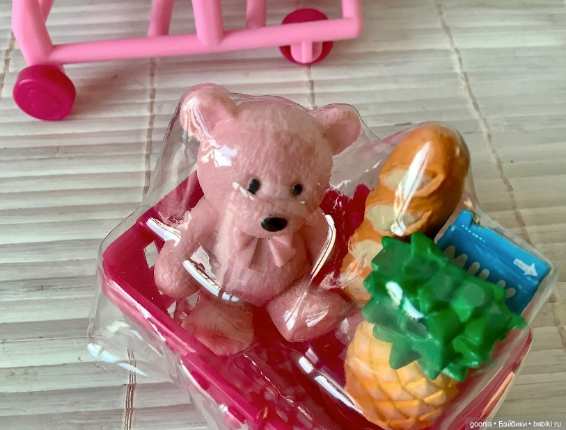 Магазинная тележка Licca с покупками (фото 6)