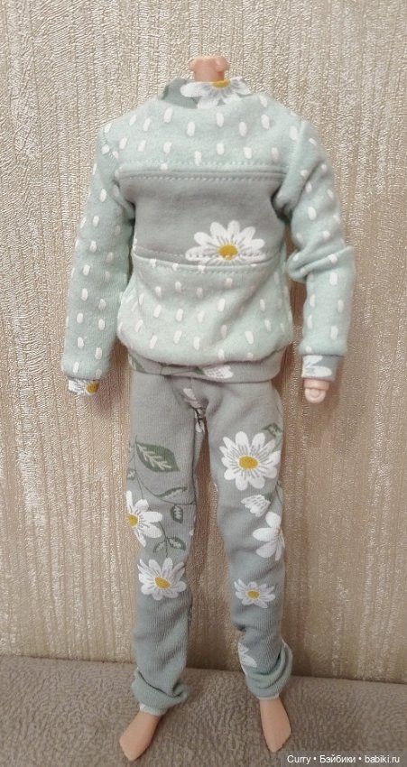 Пижамы для кукол Барби пышки и Кена (фото 3)