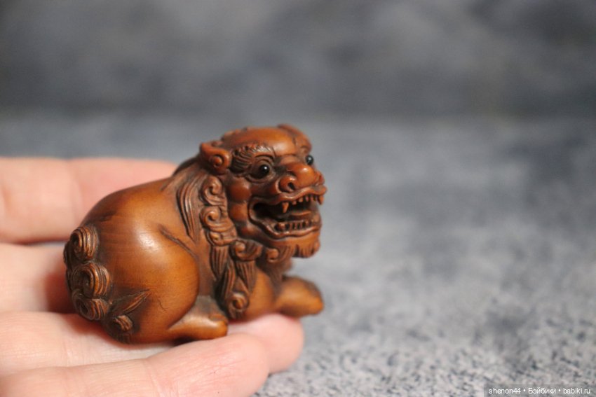 Нэцкэ "Суань-ни" . Винтаж, более 30 лет (фото 6)