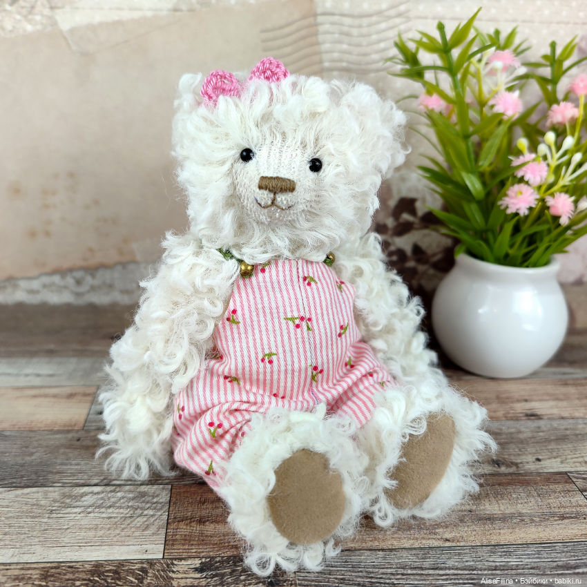 Мишка Тедди Мэйбл — Авторские игрушки (фото 6)