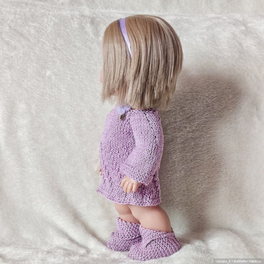 Lamagik кукла Бетти блондинка, в сиреневом, 26 см (фото 4)