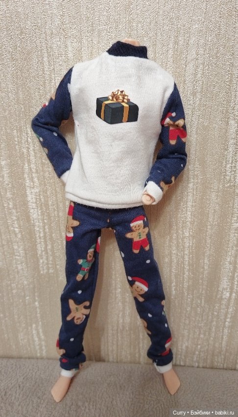 Пижамы для кукол Барби пышки и Кена (фото 8)