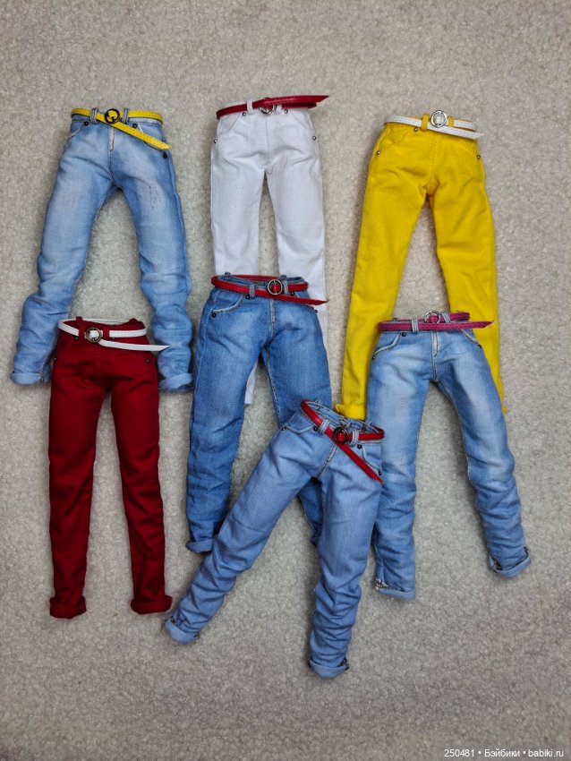 Джинсы на барби — Одежда для кукол