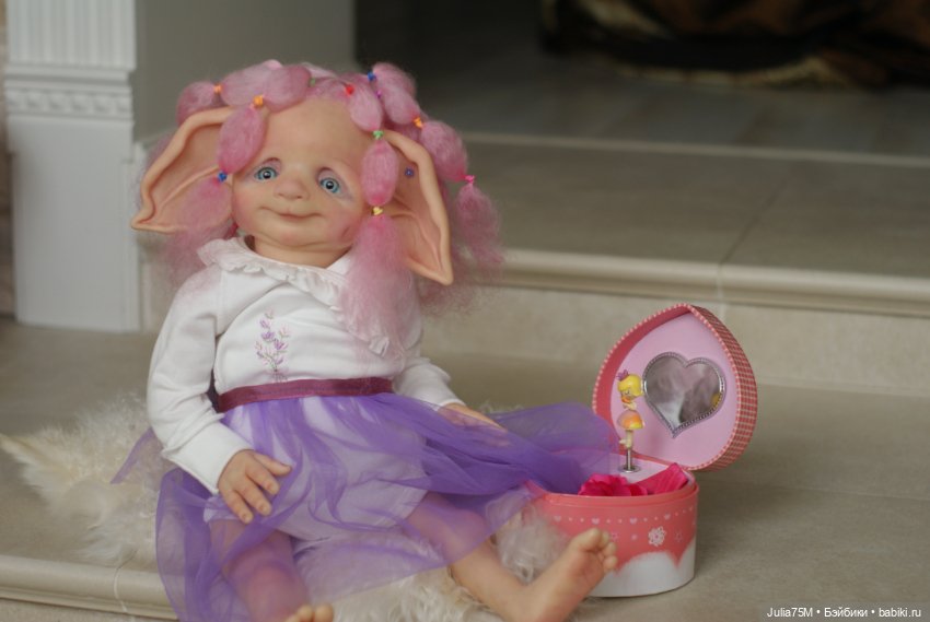 Эльф колокольчик Bluebell от Viviane Aleluia (фото 5)