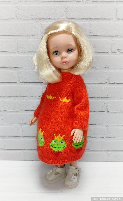 Платье Принц - Лягушка для кукол Паола Рейна Paola Reina (фото 2)