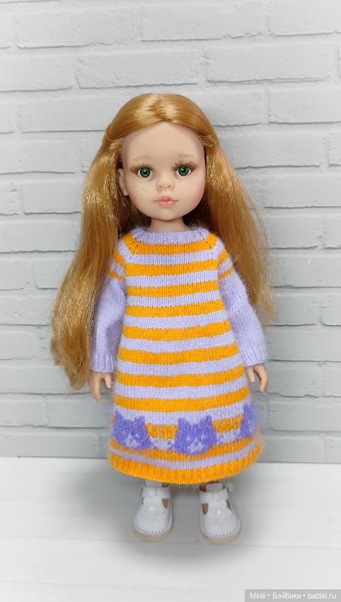 Платье Котики 5 для кукол Паола Рейна Paola Reina