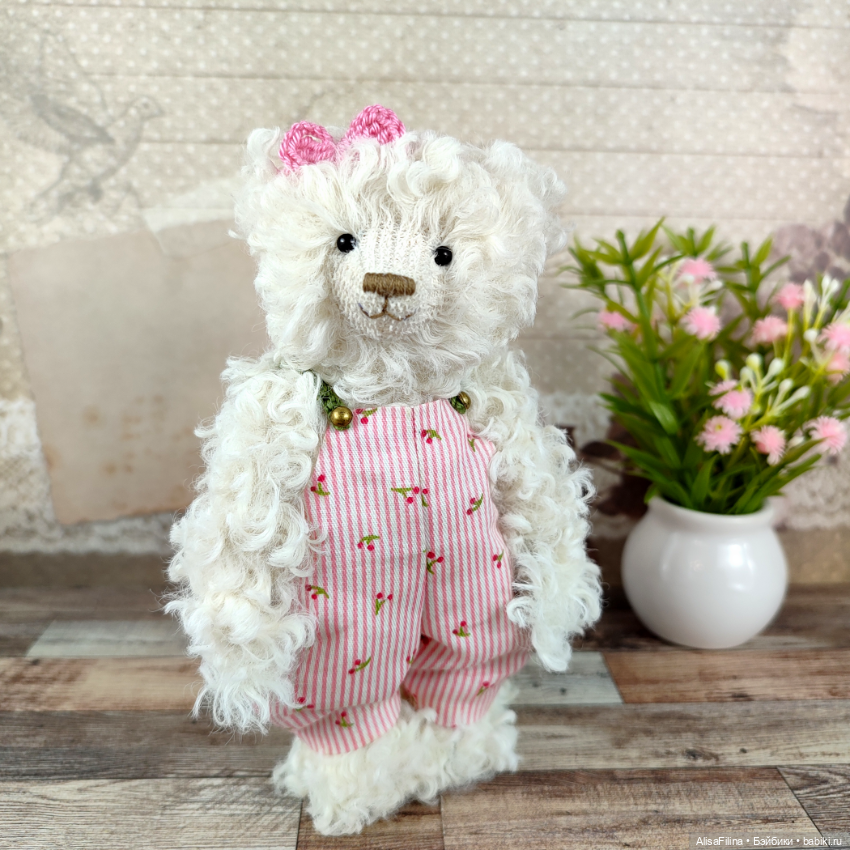 Мишка Тедди Мэйбл — Авторские игрушки (фото 4)