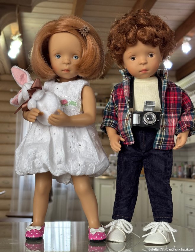 Сладкая парочка рыжиков в продаже : Минуш Нью Йорк от White Balloon и минуш Сюзанна от Petitcollin (фото 6)