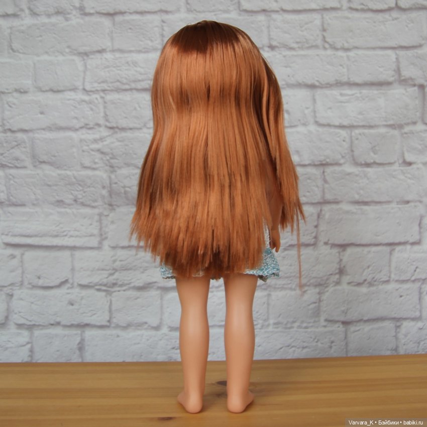 Lamagik кукла Нина рыжая, голубые глаза, рост 42 см (фото 4)