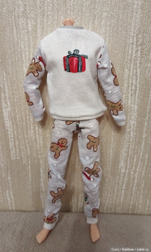 Пижамы для кукол Барби пышки и Кена (фото 6)