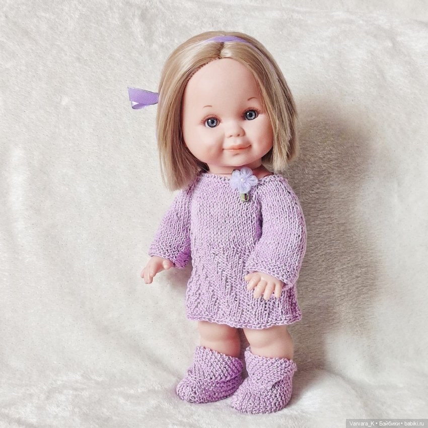 Lamagik кукла Бетти блондинка, в сиреневом, 26 см (фото 2)