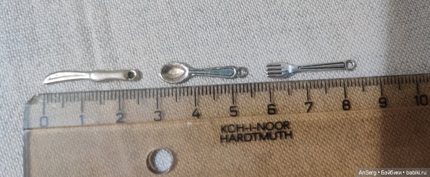 Столовые приборы для куклы (фото 2)