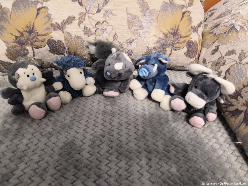 My Blue Nose Friends plush Голубоносики