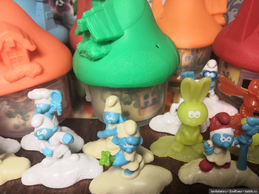 Деревня смурфиков — Коллекционные фигурки
