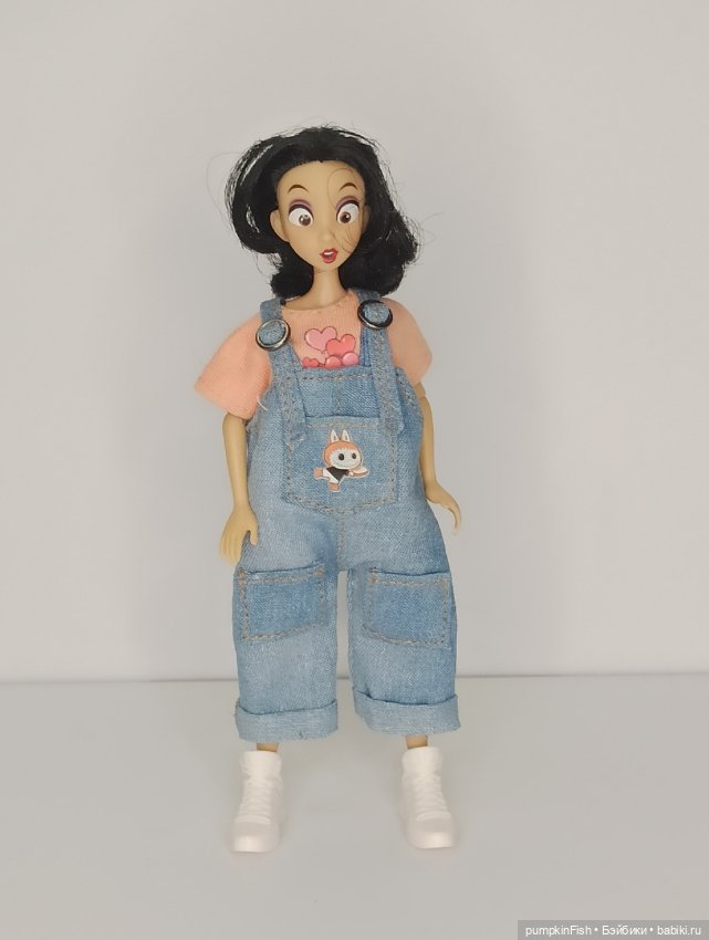 Джинсовый комбез на пижамку или Жу от Даши Нужновой