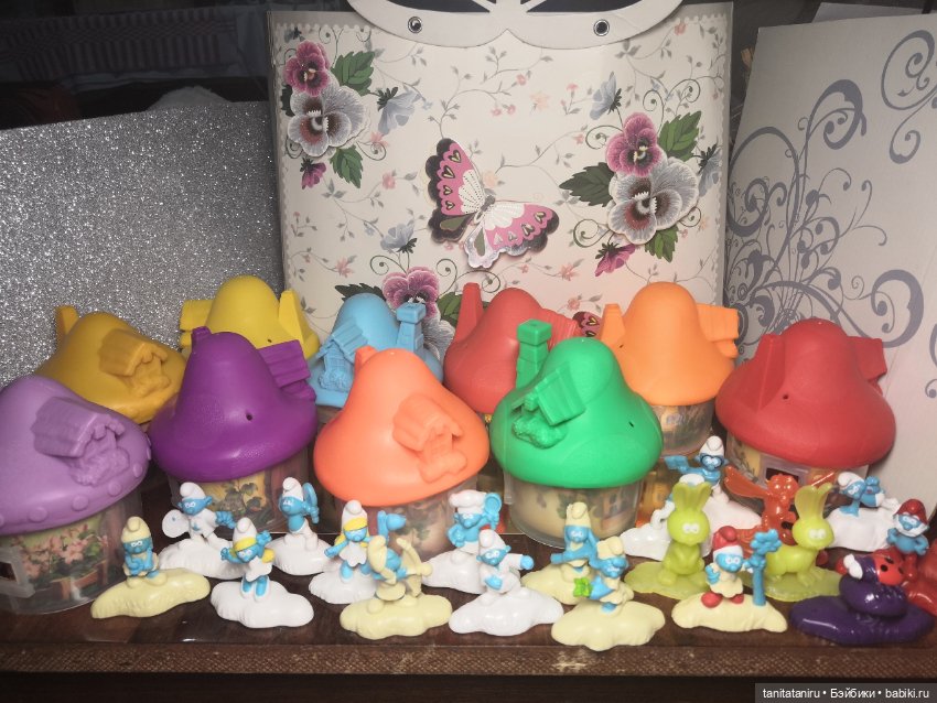 Деревня смурфиков — Коллекционные фигурки