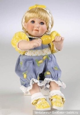 Tiny Tots Lizzy Lemon Fruit Cup AA COA Лиззи Лимончик