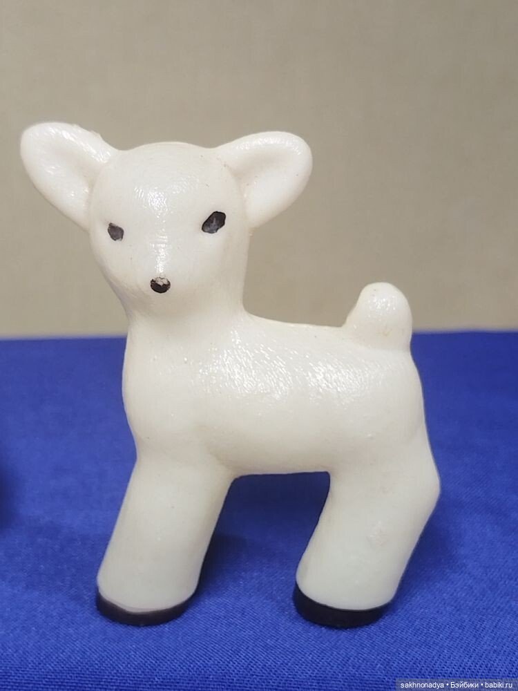 Целлулоидные оленята .козлята погремушки (фото 7)