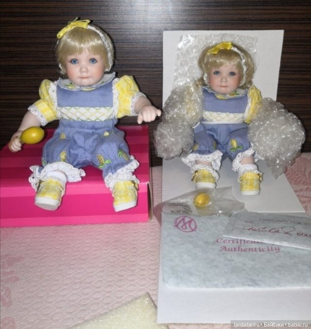 Tiny Tots Lizzy Lemon Fruit Cup AA COA Лиззи Лимончик