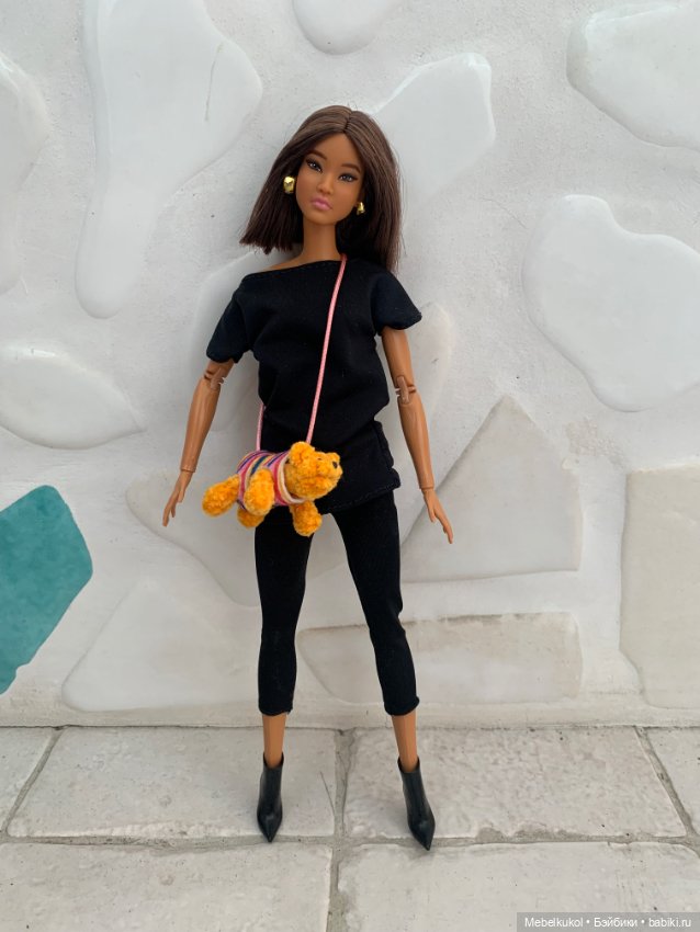 Плюшевый мишка в сумочке — Авторские игрушки (фото 2)