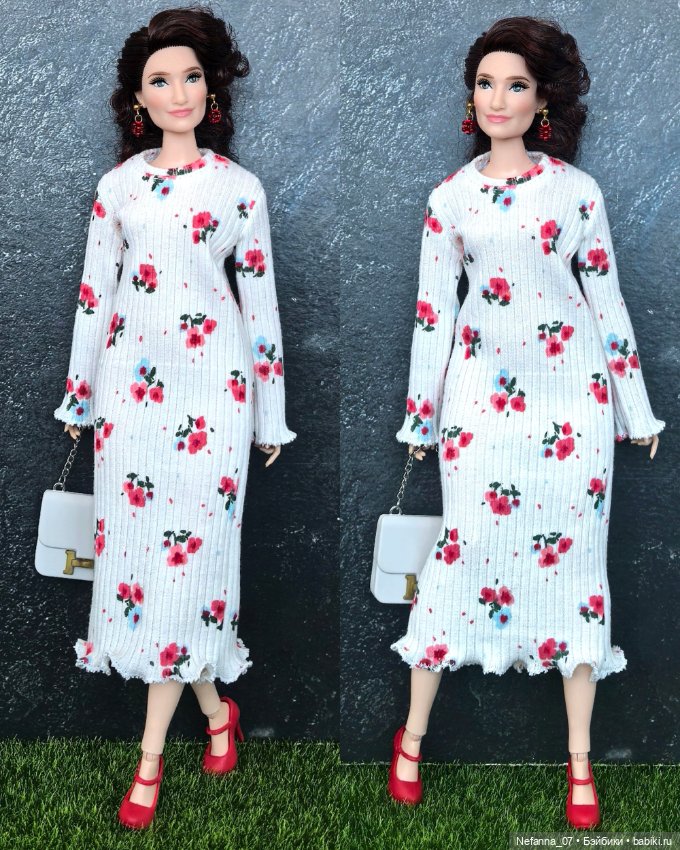 Платье для пышки Барби — Одежда для кукол