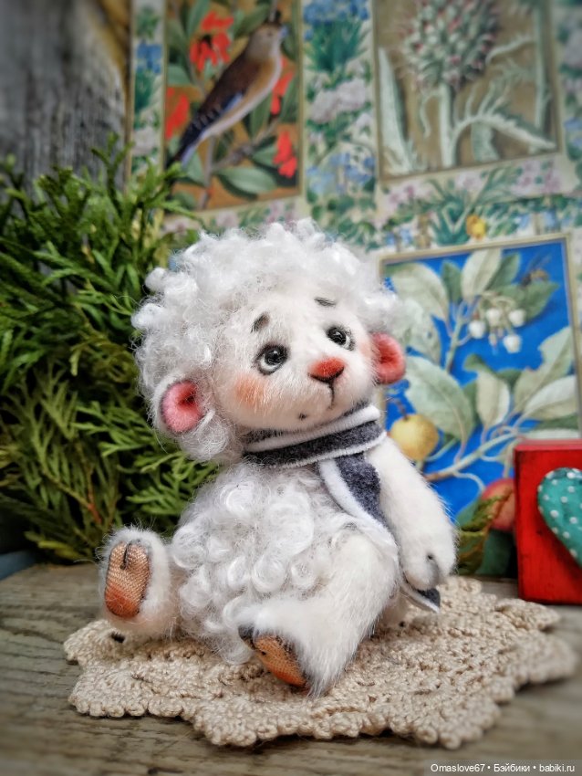 Овечка Мороженка — Авторские игрушки (фото 2)