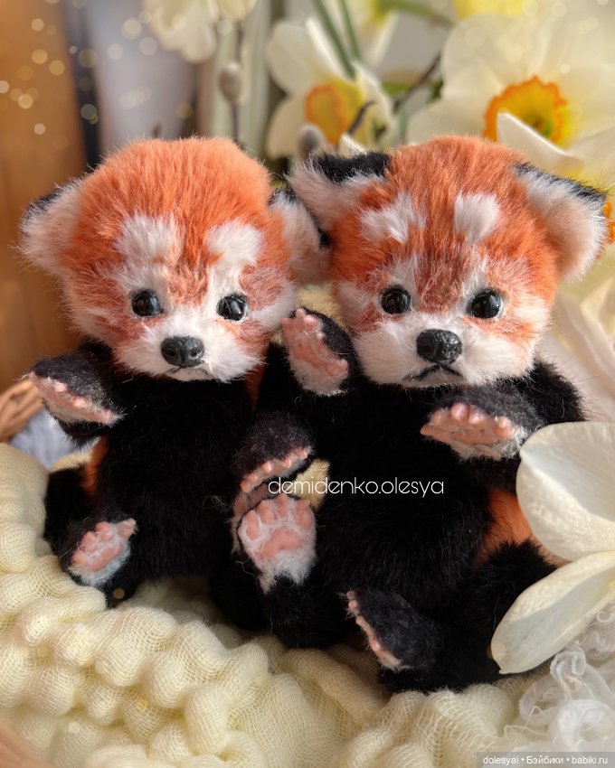 Красная панда Герми — Авторские игрушки (фото 7)