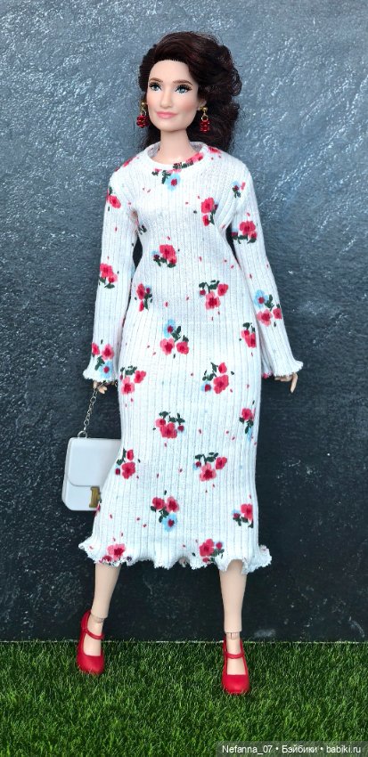 Платье для пышки Барби — Одежда для кукол (фото 2)