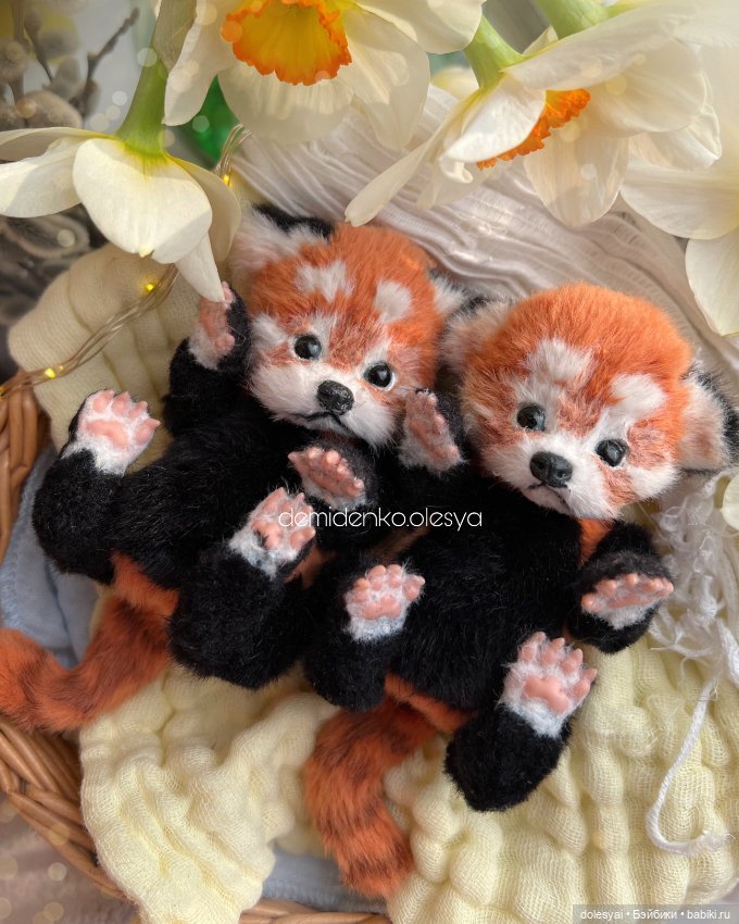 Красная панда Герми — Авторские игрушки (фото 6)