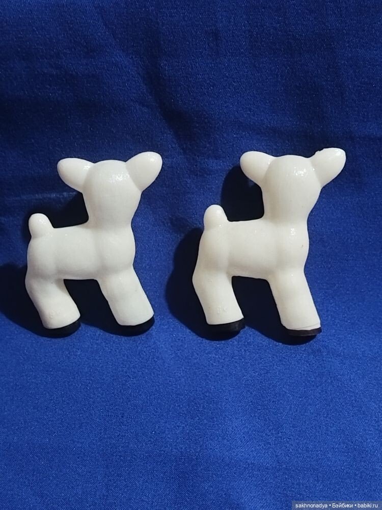 Целлулоидные оленята .козлята погремушки (фото 10)