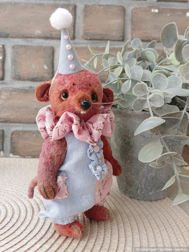 Маленький мышонок тедди — Авторские игрушки (фото 4)