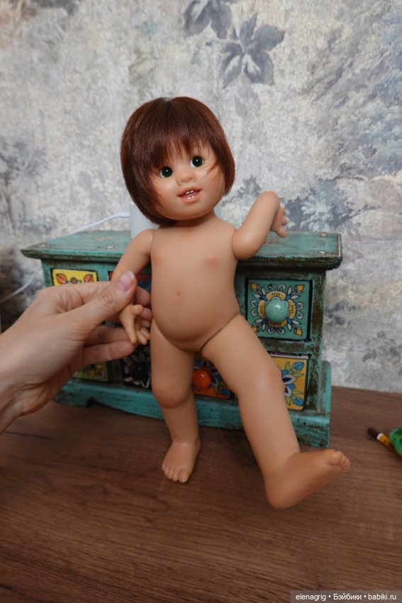 Вихтель Руди от Rosemarie Anna Muller с новыми стеклянными глазками (фото 6)