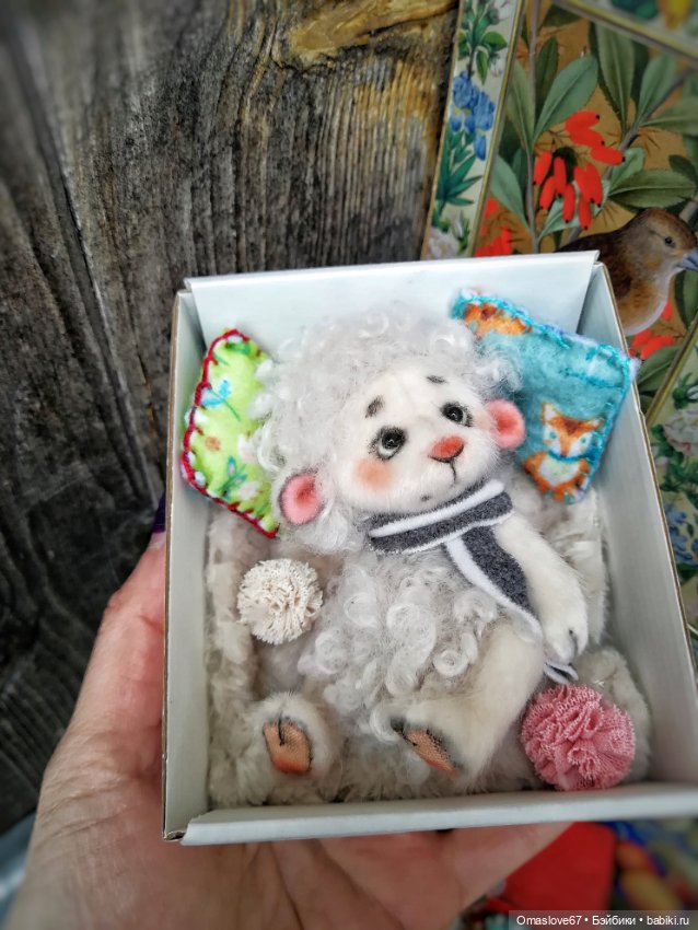 Овечка Мороженка — Авторские игрушки (фото 9)