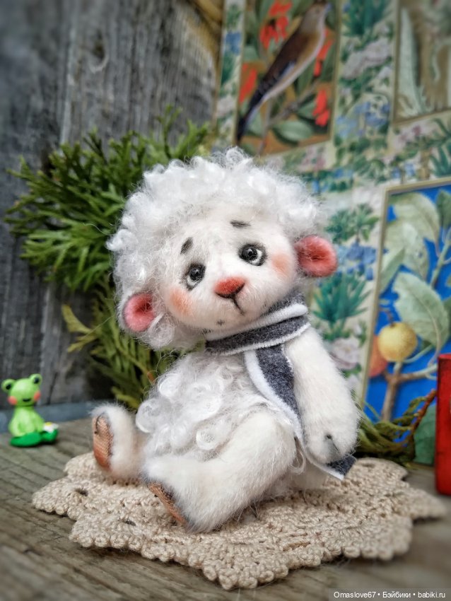Овечка Мороженка — Авторские игрушки (фото 3)